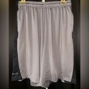 Oakley Charcoal and Black Performance Shorts